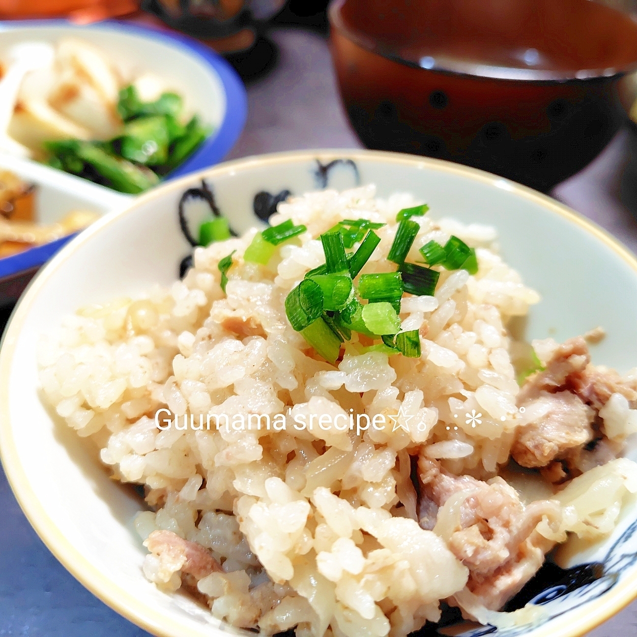 想像以上に生姜焼き♡豚の生姜焼き風炊き込みご飯