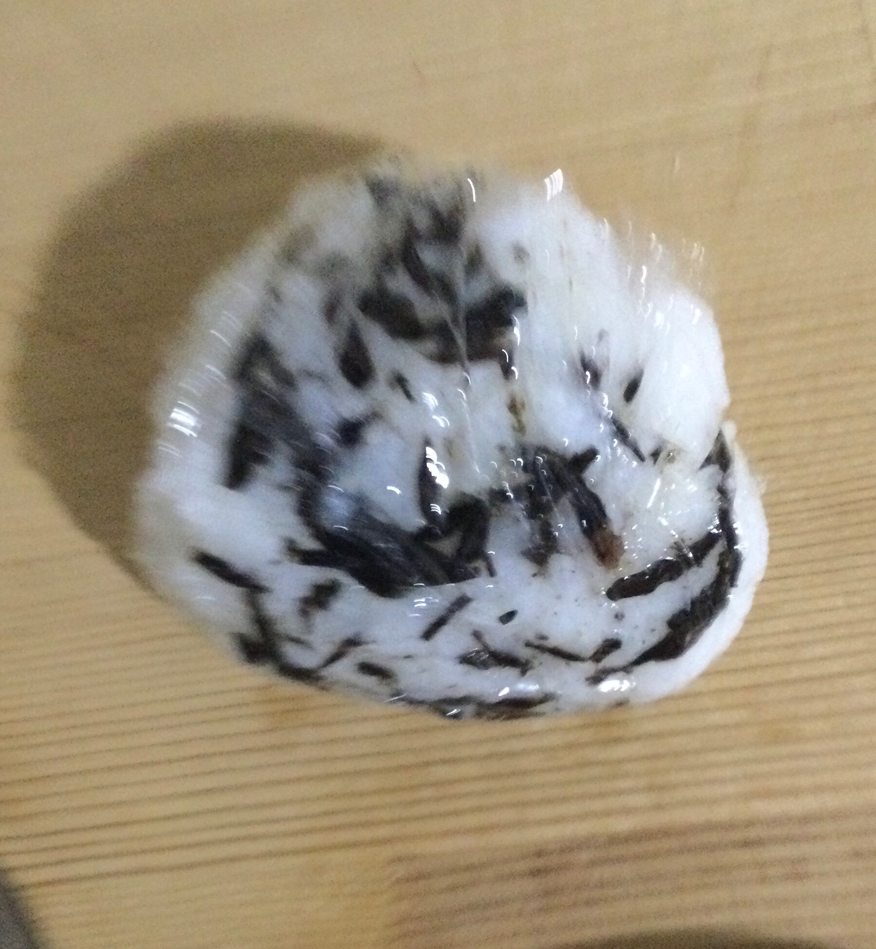 豆腐芽ひじきおにぎり♪