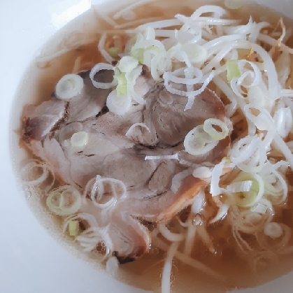 白だしと鶏ガラの塩ラーメンスープ