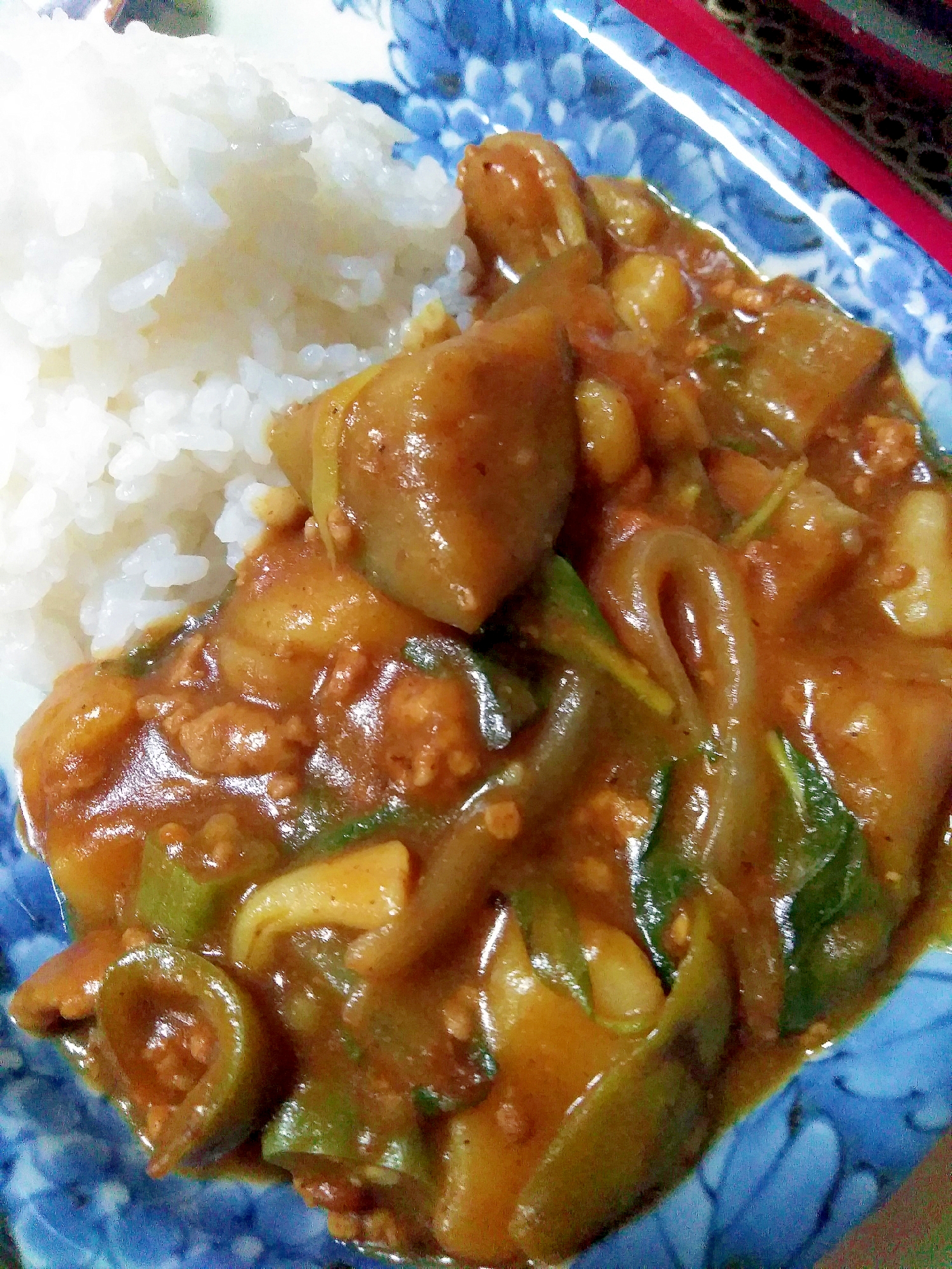 激辛挽肉カレー