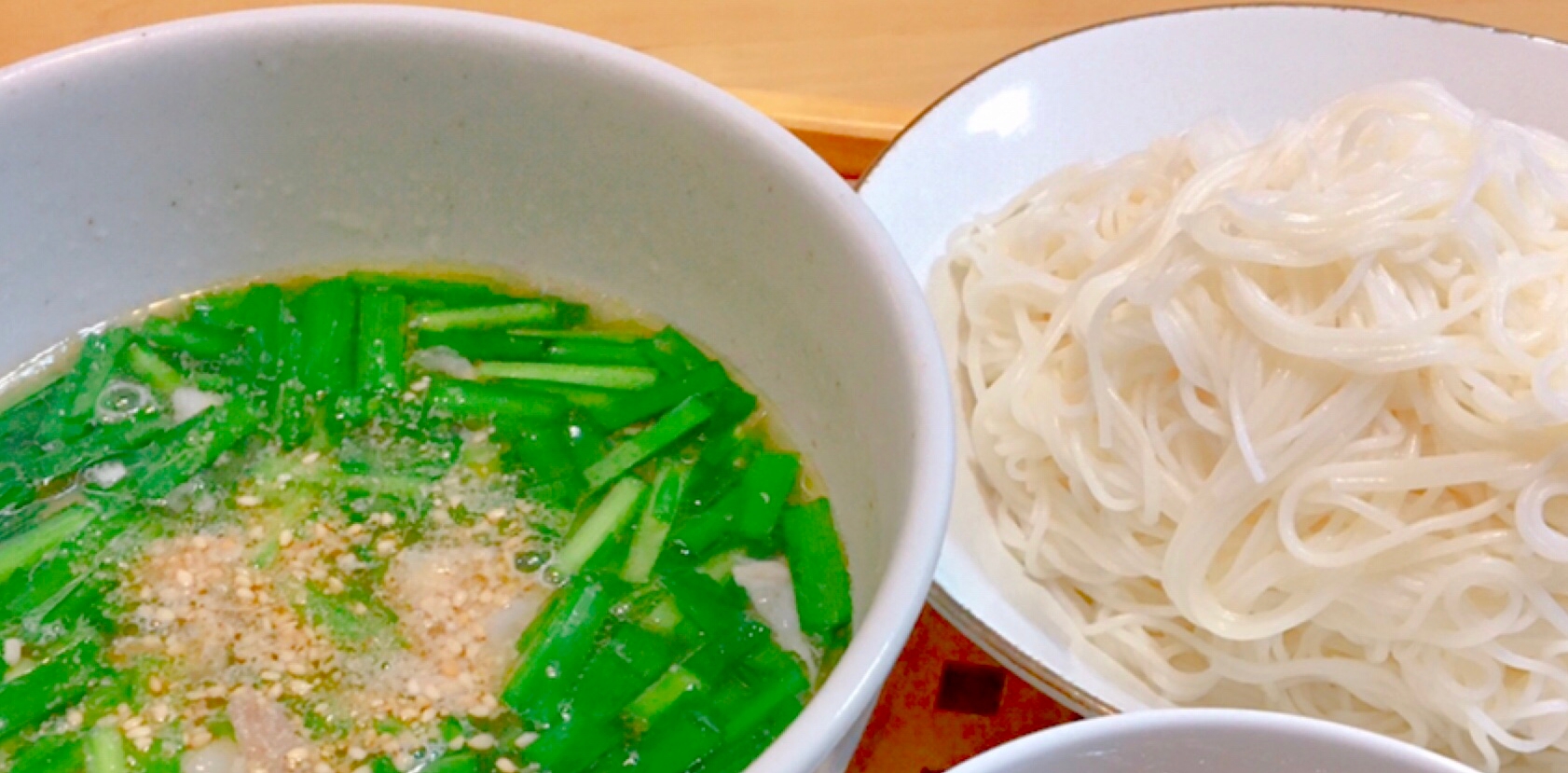 豚ニラつけ麺✰