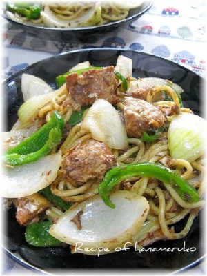 さば缶と新たまねぎでささっと焼きそば レシピ 作り方 By はなまる子 楽天レシピ さば缶と新たまねぎでささっと焼きそば レシピ 作り方 By はなまる子 楽天レシピ