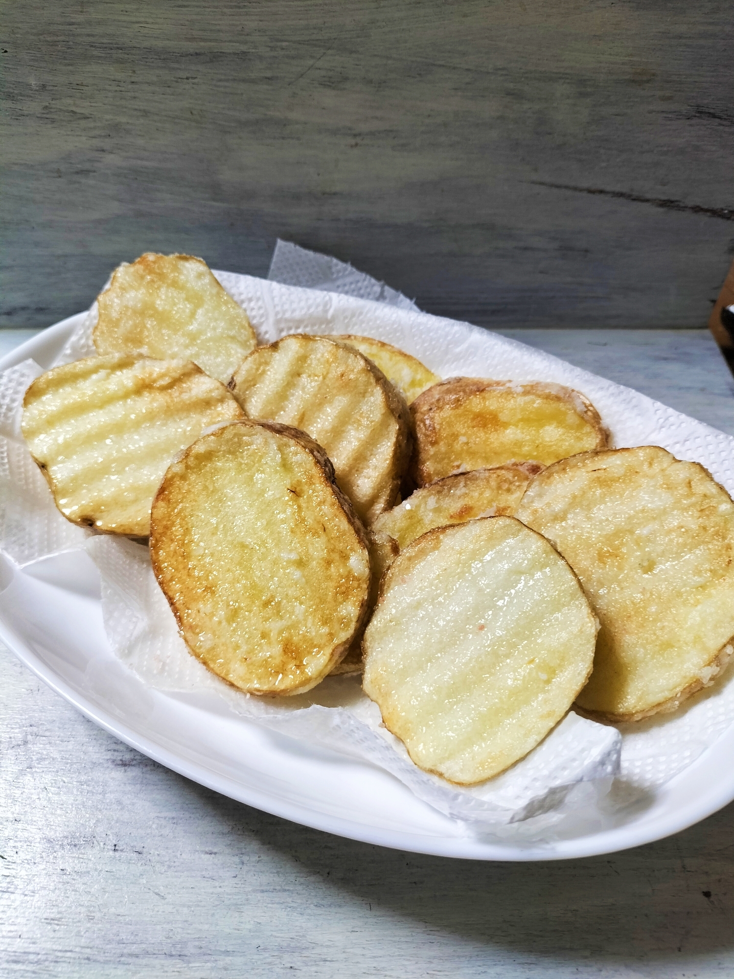 新じゃがでなみなみガーリックポテトのおつまみ