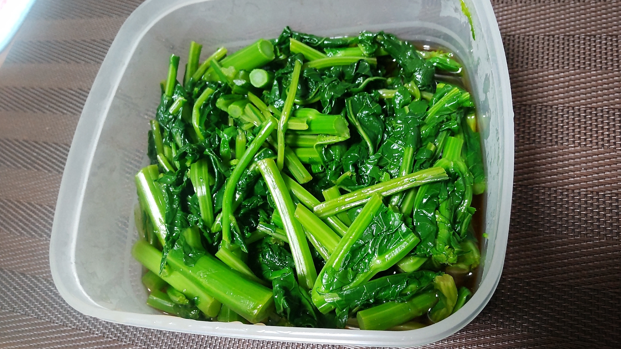 菜の花のおひたし