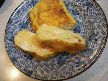 甘い卵焼き大好きで～す♡
お弁当に入れて残ったのは朝食に～♬
御馳走さまで～す*＾＾*