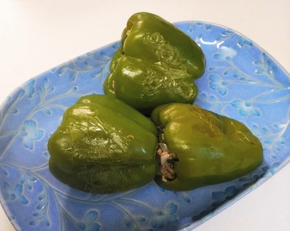 みんな大好きカレー味♡ピーマンの肉詰め