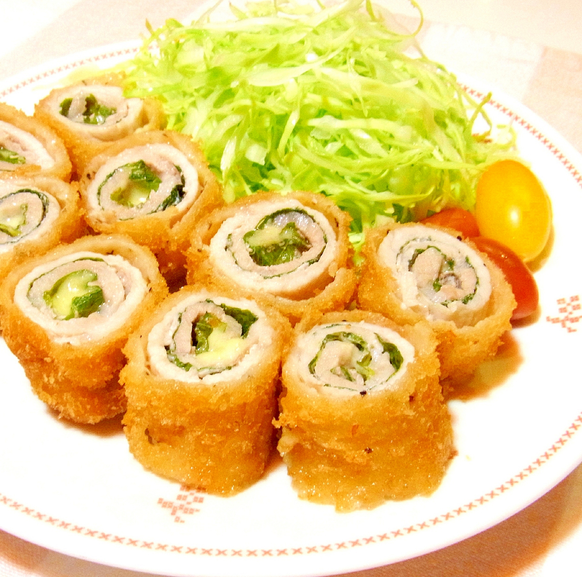 豚肉のしそチーズロールフライ レシピ 作り方 By メリッコ 楽天レシピ 豚肉のしそチーズロールフライ レシピ 作り方 By メリッコ 楽天レシピ