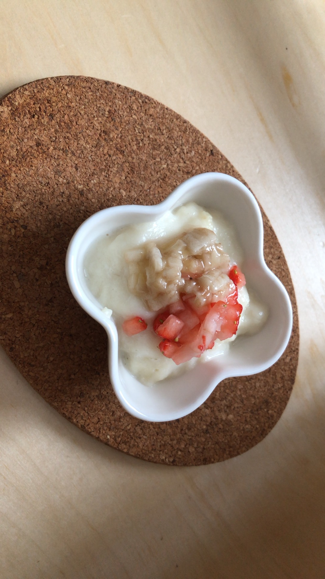 離乳食初期から イチゴとバナナのミルクパン粥 レシピ 作り方 By Hsmama 楽天レシピ 離乳食初期から イチゴとバナナのミルクパン粥 レシピ 作り方 By Hsmama 楽天レシピ