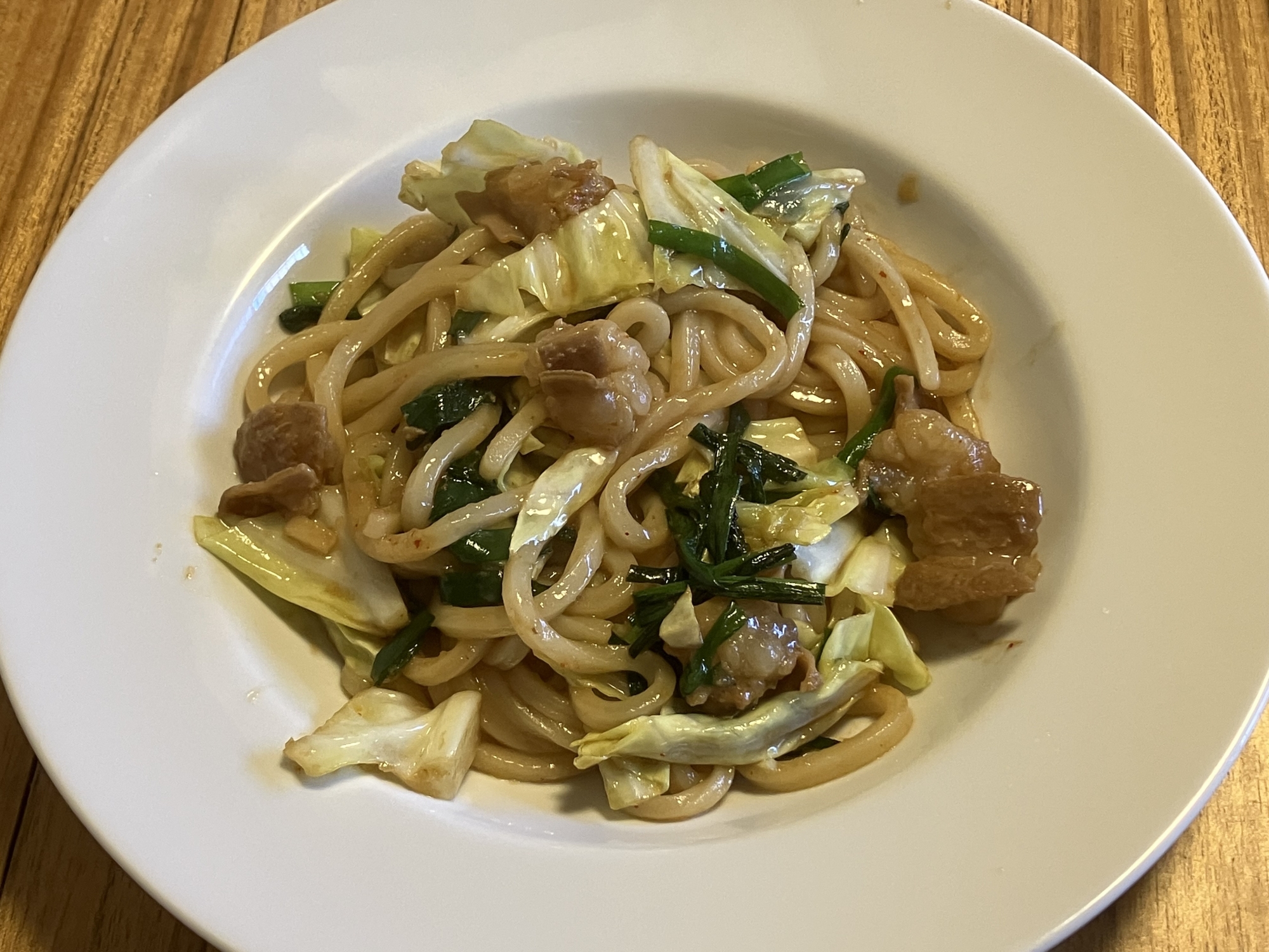 うちの麺 ホルモンうどん 焼き