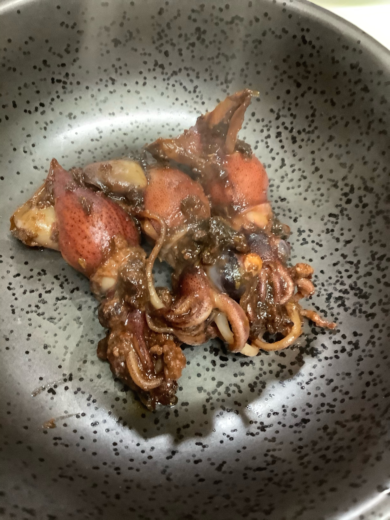 究極の味　ホタルイカのふき味噌焼き