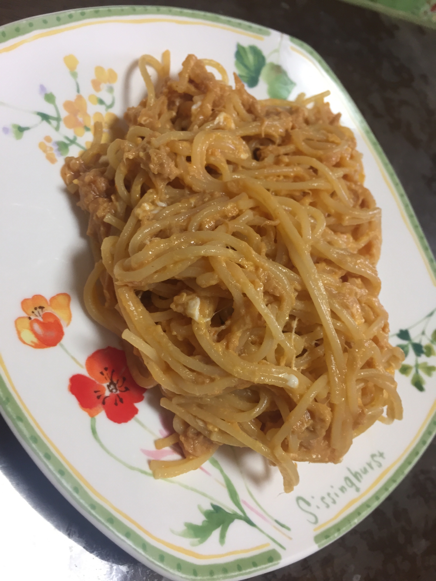 ケチャップツナパスタ