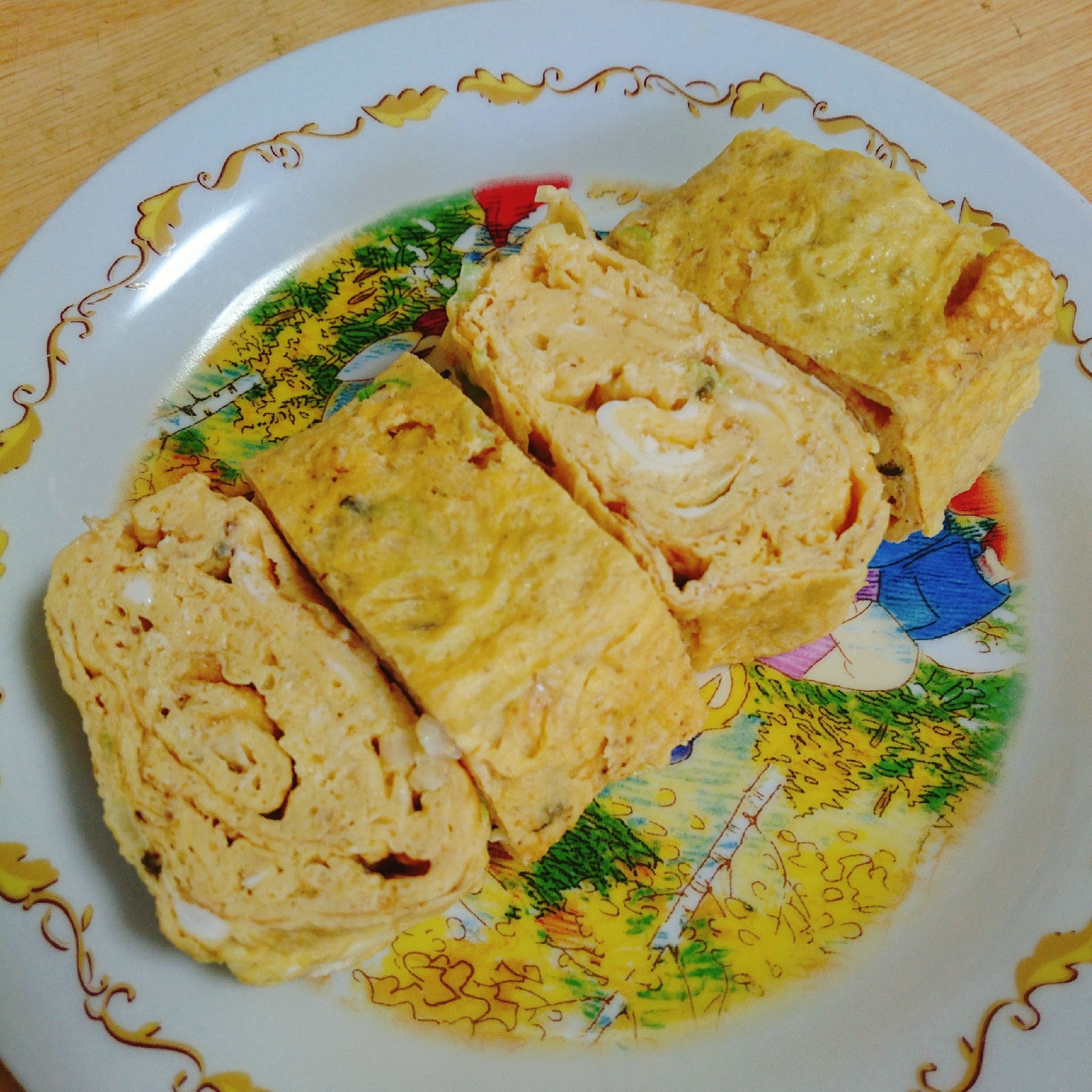 だしパックの出がらしとネギで作る 絶品玉子焼き レシピ 作り方 By やっすん 楽天レシピ