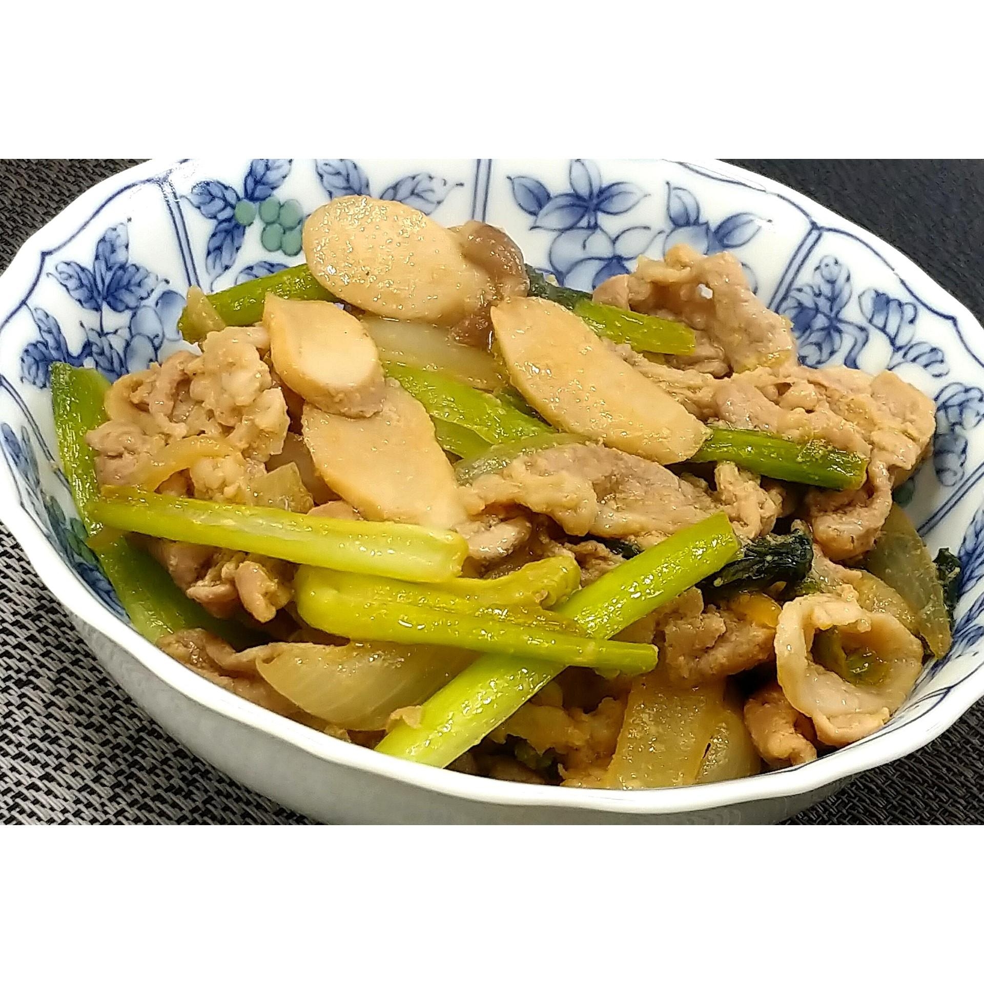 豚肉のしょうゆ麹炒め★動画あり★