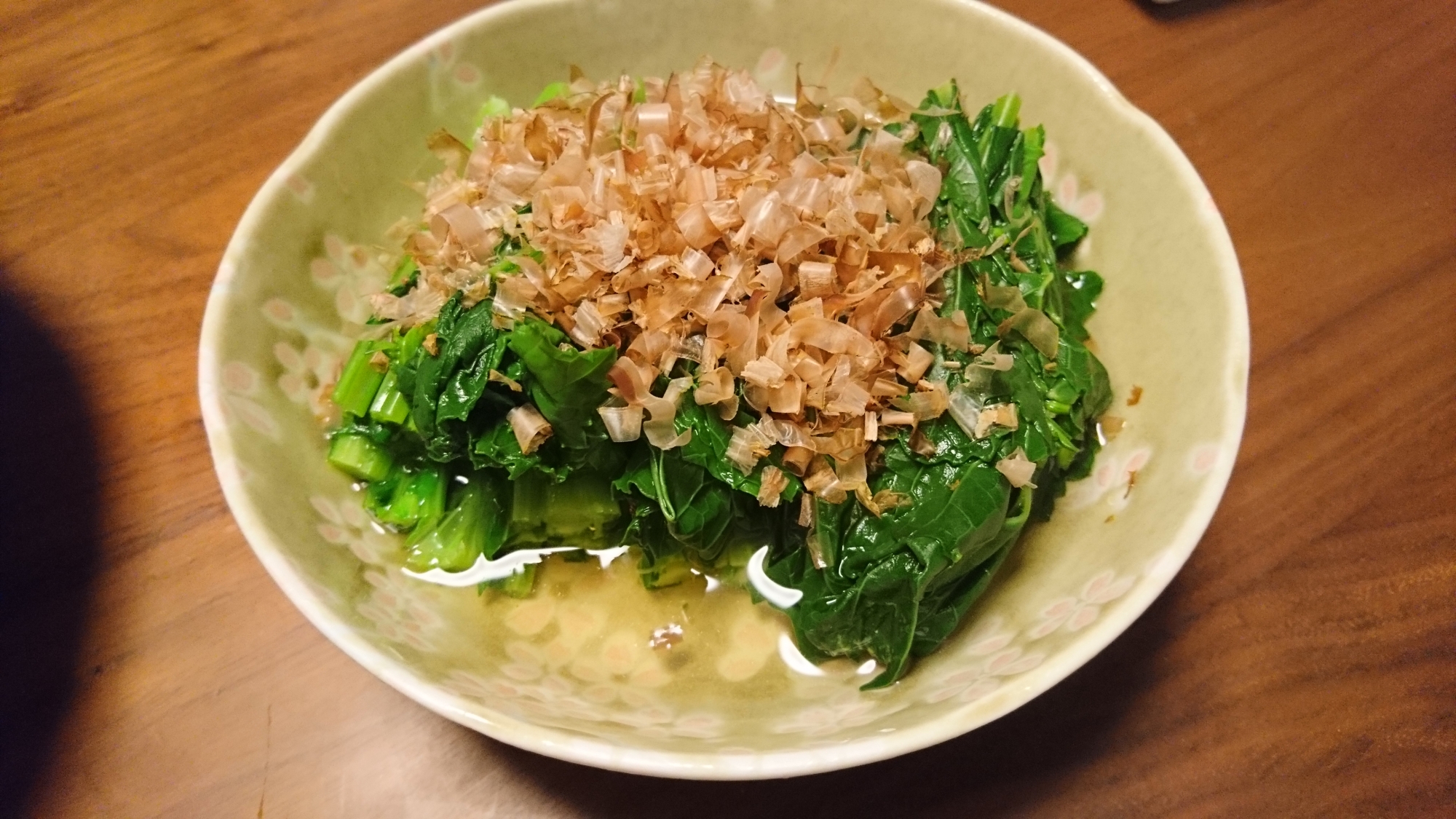 白だしで簡単!菜の花のおひたし