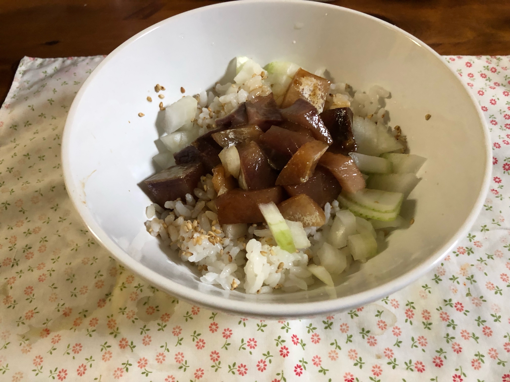 鰤の漬け丼