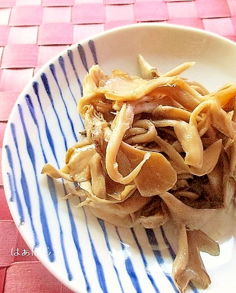 舞茸のわさびしょうゆマリネ