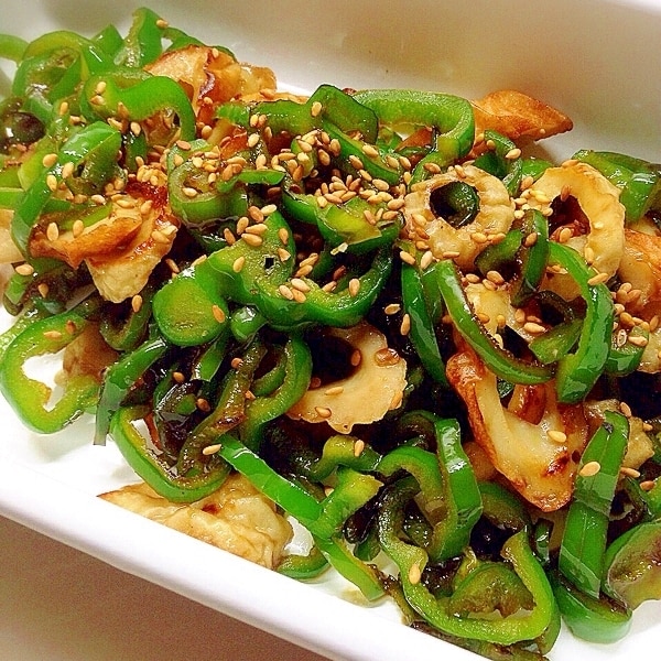 箸が止まらない ピーマンと竹輪のキンピラ レシピ 作り方 By Chocoママ3 楽天レシピ 箸が止まらない ピーマンと竹輪のキンピラ レシピ 作り方 By Chocoママ3 楽天レシピ