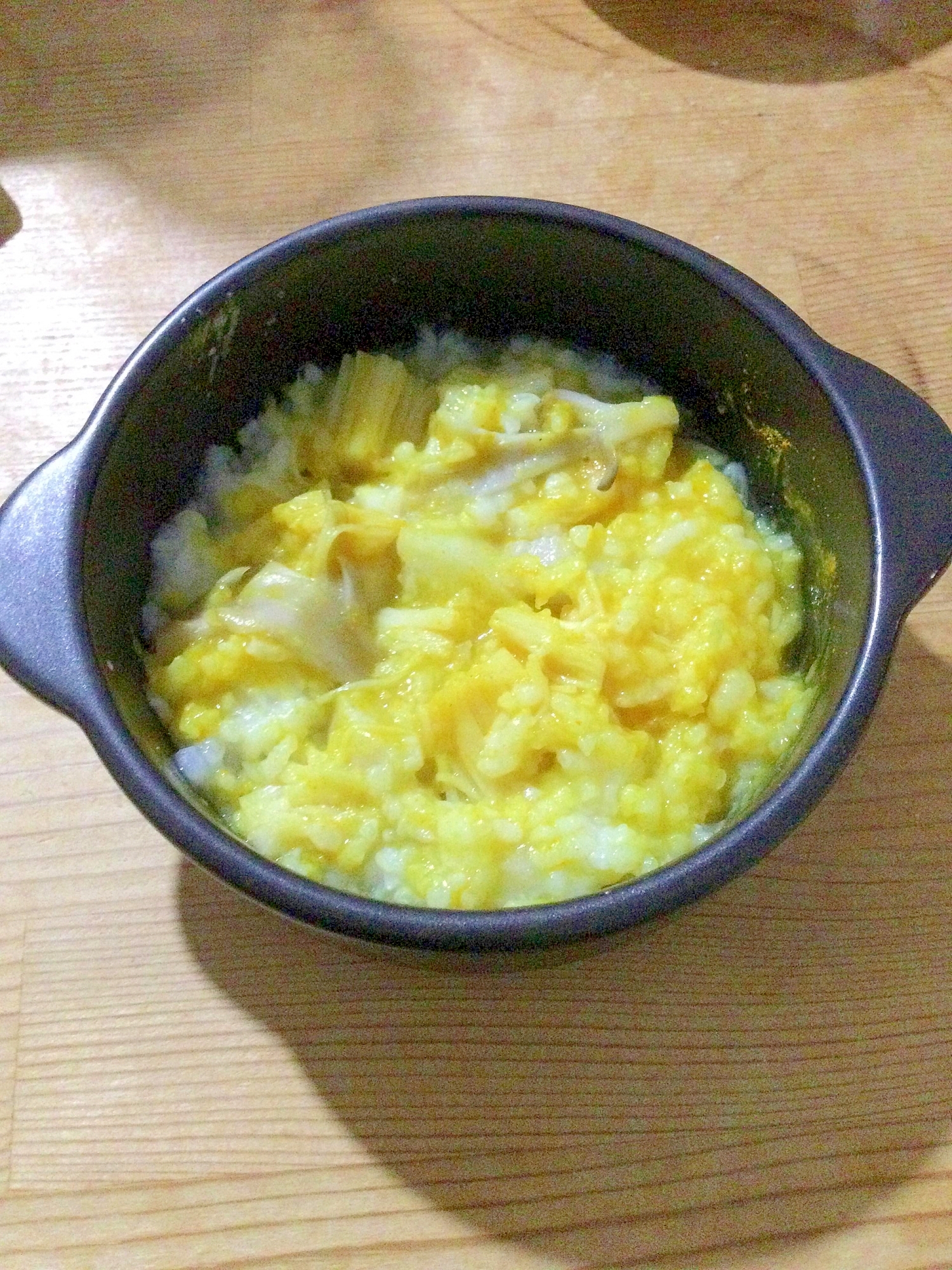 ホタテ貝柱舞茸入りターメリックご飯♪