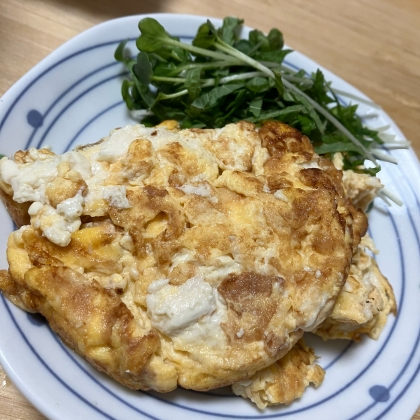 ふわふわ♡プルプル♡卵豆腐入り玉子焼き