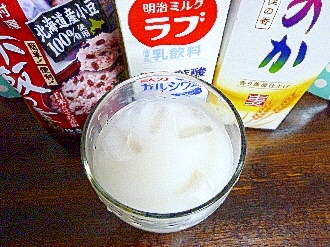 アイス♡小豆ミルク酒