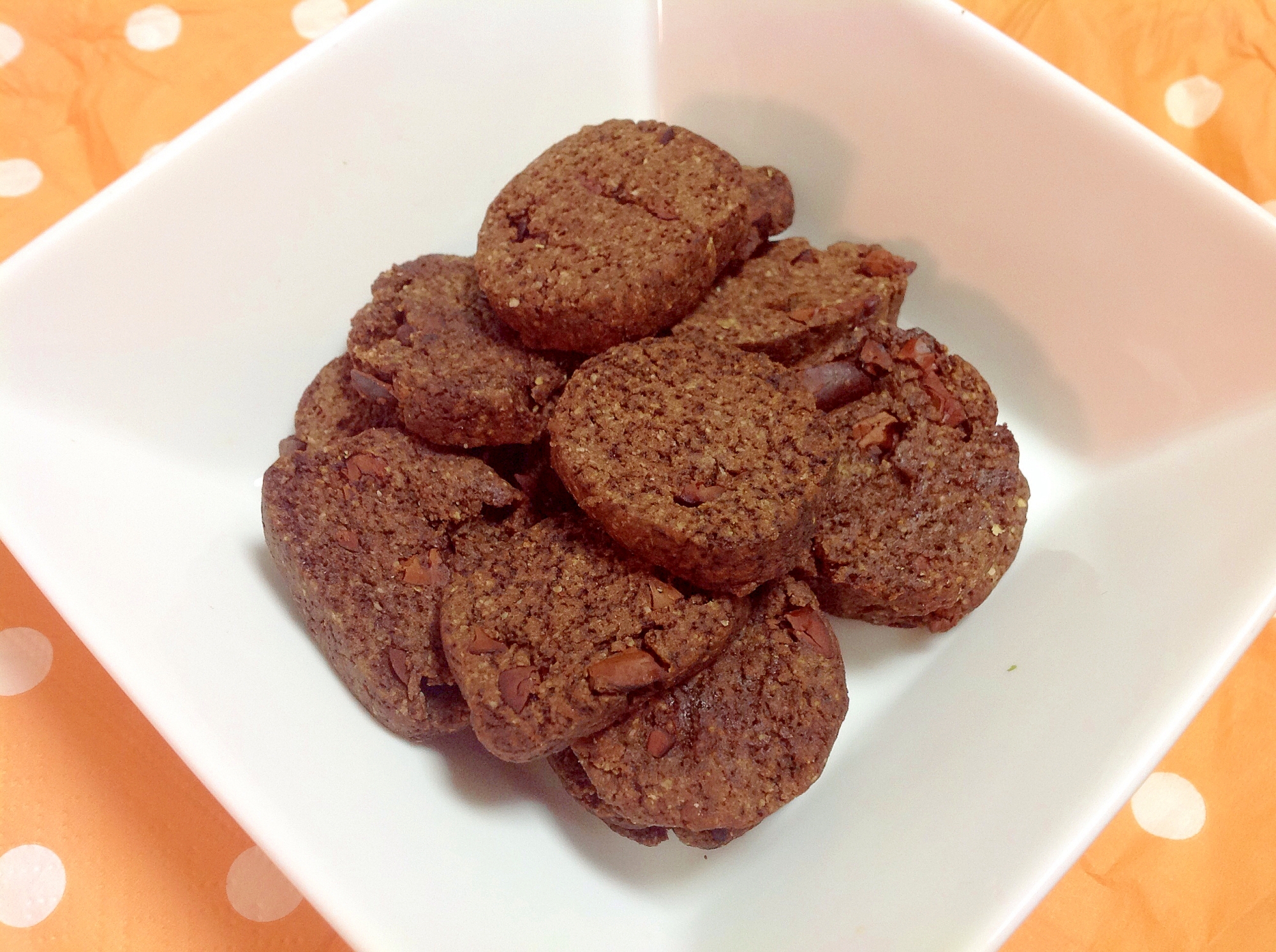 大豆粉でココアクッキー♪〜ノンオイル〜