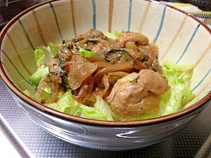 話題のタニタ風 鶏の梅風味丼 レシピ 作り方 By プチビ7390 楽天レシピ