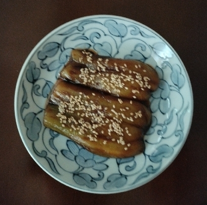 とろける食感の茄子とタレ！鰻風味が美味しかったです♪面白くてリピしました(^^ゞ