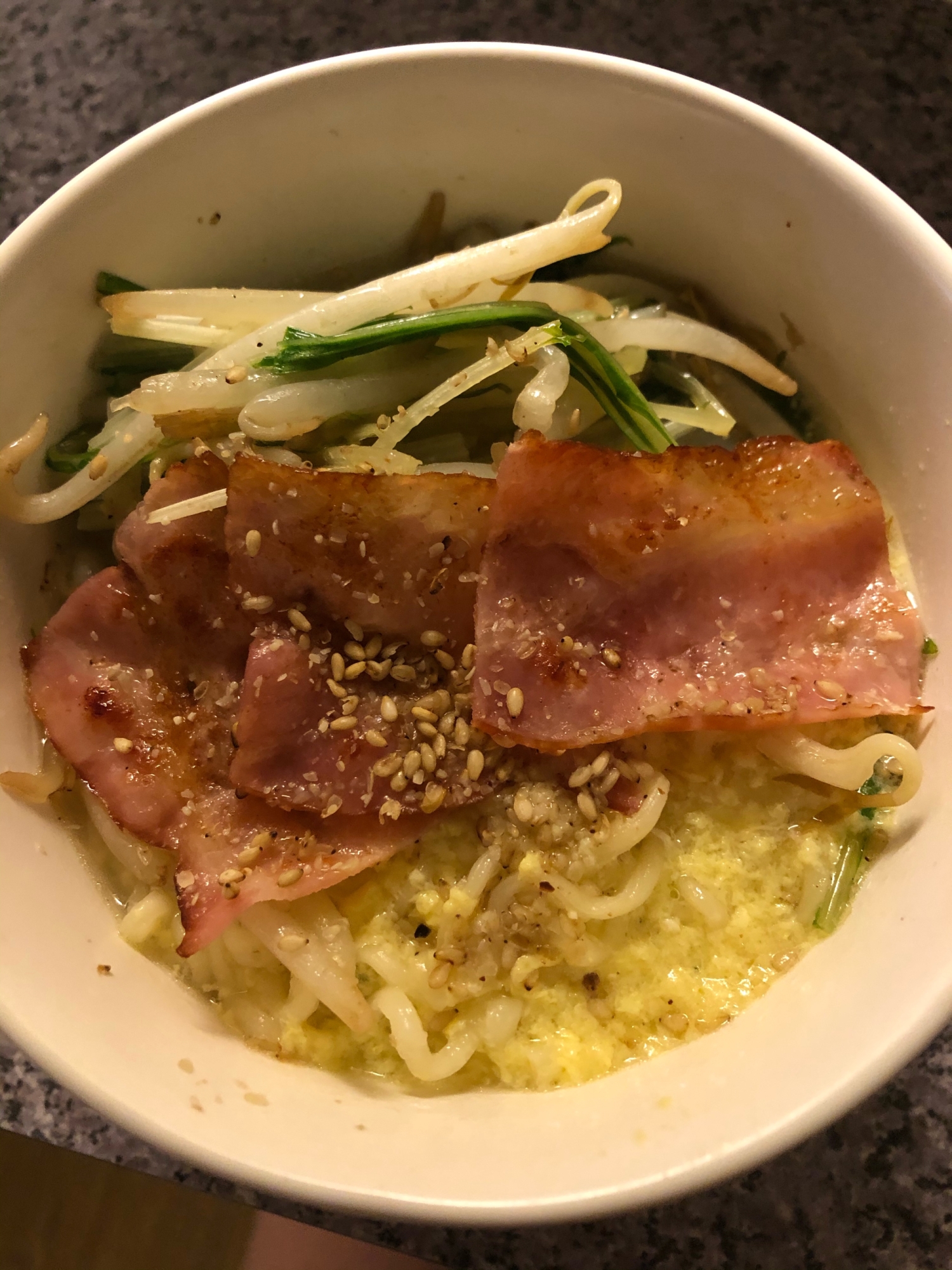 野菜たっぷり★サッポロ一番塩ラーメンアレンジ