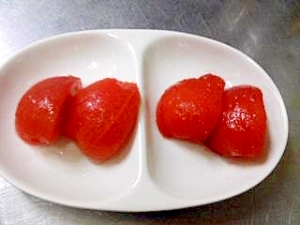 トマトの漬物2種
