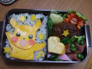 キャラ弁☆ピカチュウ