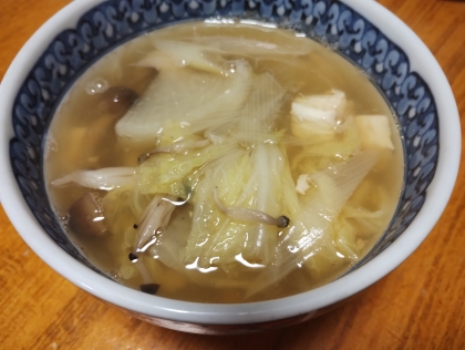 けんちん汁風スープ