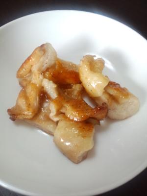 余った鶏皮で☆パリパリ照り焼き