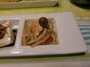 定価野菜で韓国風和え物