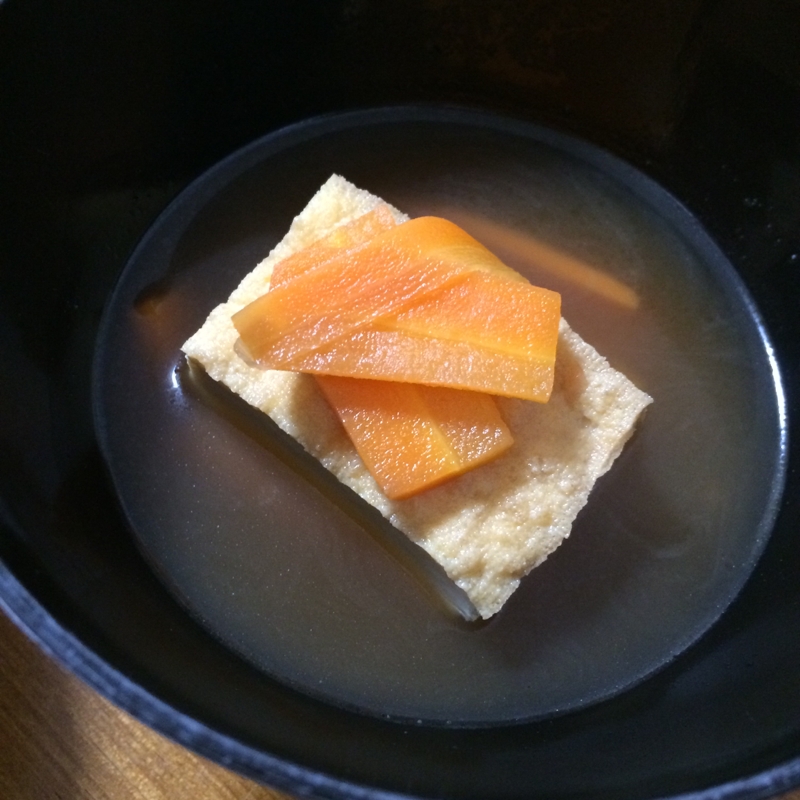 厚揚げ豆腐の簡単煮