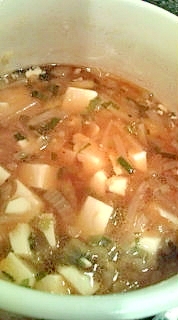 豆腐スープ