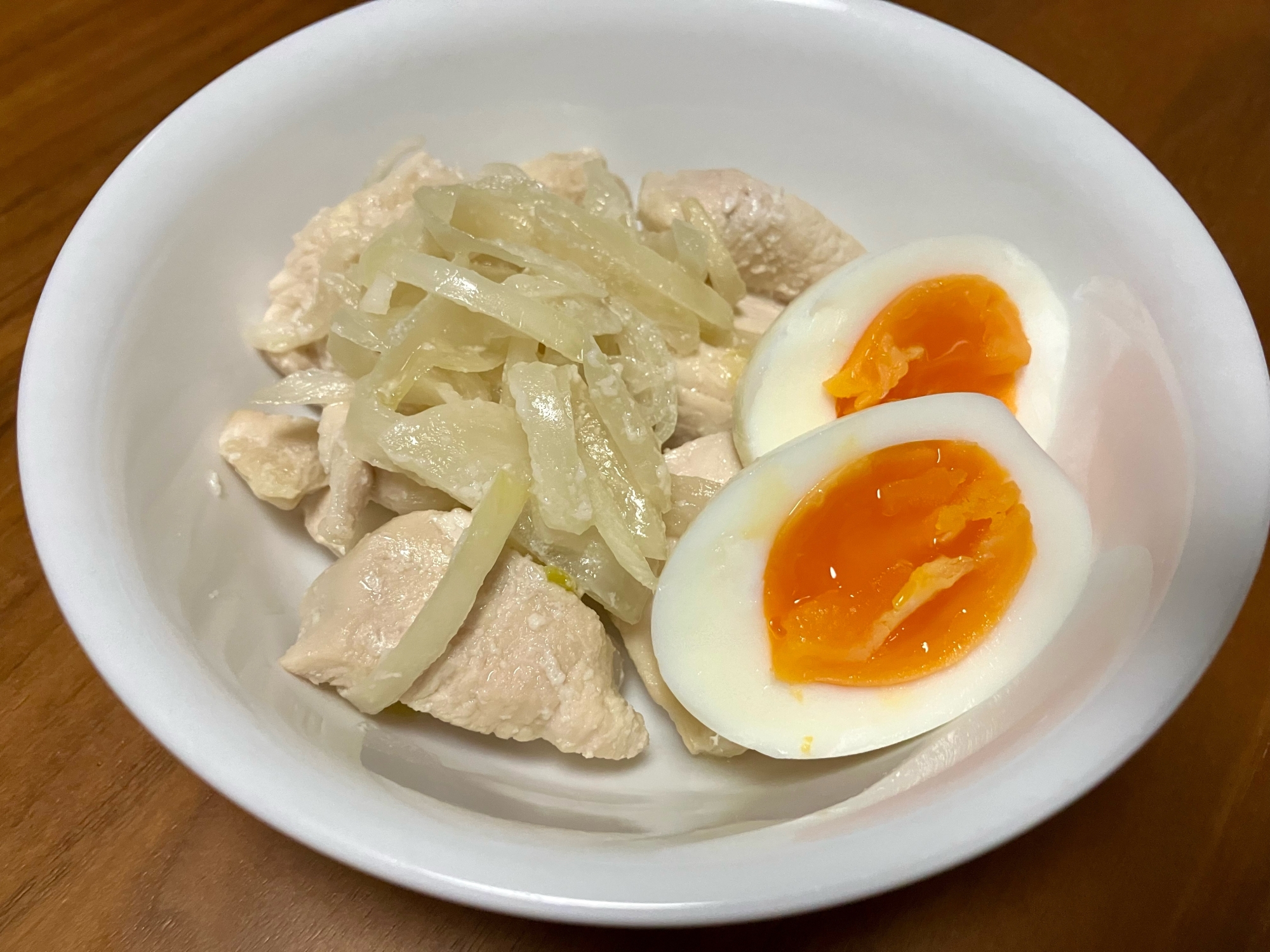 やみつき！鶏胸肉と玉ねぎのお酢炒め