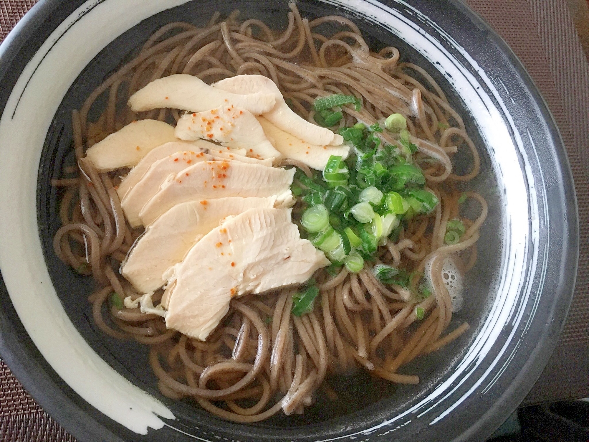 美味しいお蕎麦を 本格☆鶏だしの温蕎麦☆美味しいお蕎麦 レシピ・作り方 by balletmom