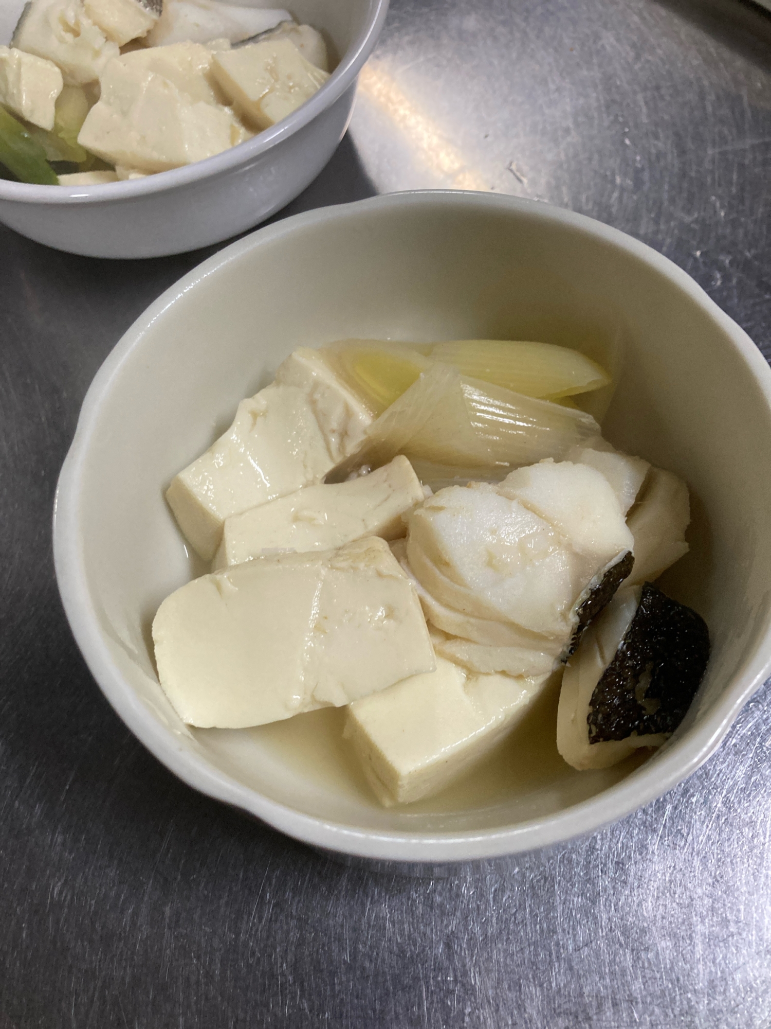 たらと豆腐と長ネギのさっと煮 レシピ・作り方 by co31 - 楽天レシピ