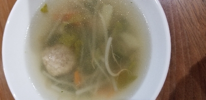 野菜たっぷり♪春雨スープ