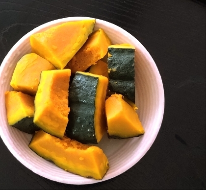 レンジで！かぼちゃのめんつゆ煮物