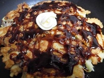 余ったたこ焼きの生地で★モチモチお好み焼き