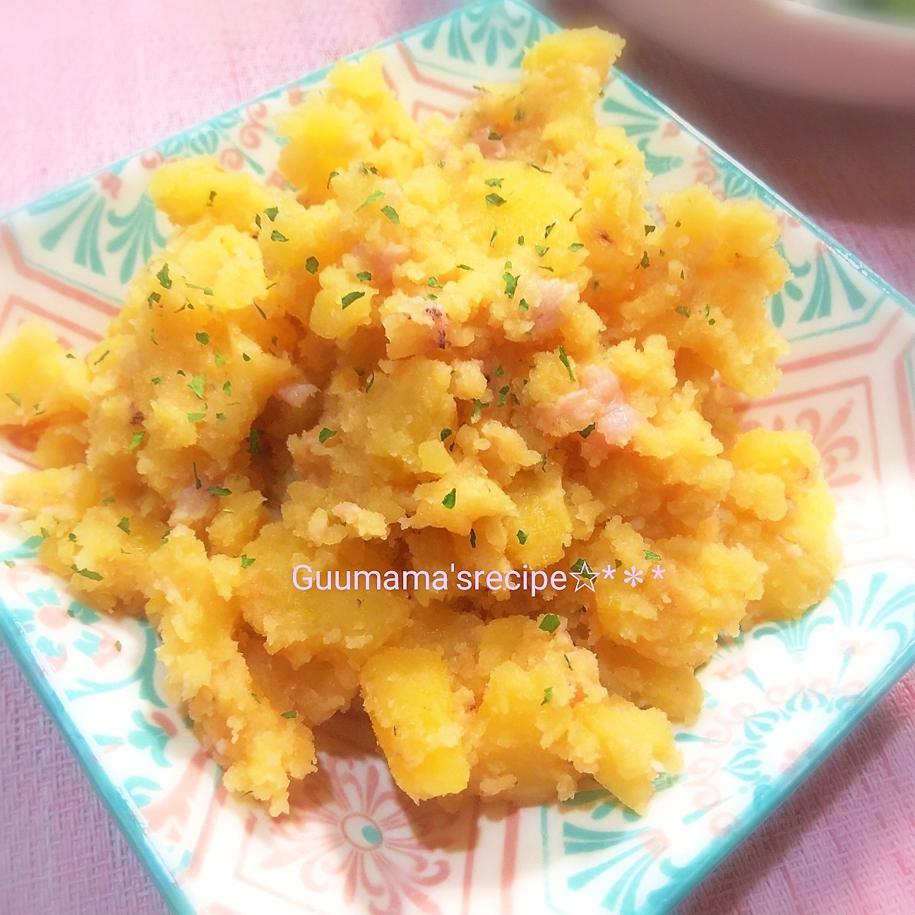 アンチョビ？塩辛です♡塩辛じゃがバター