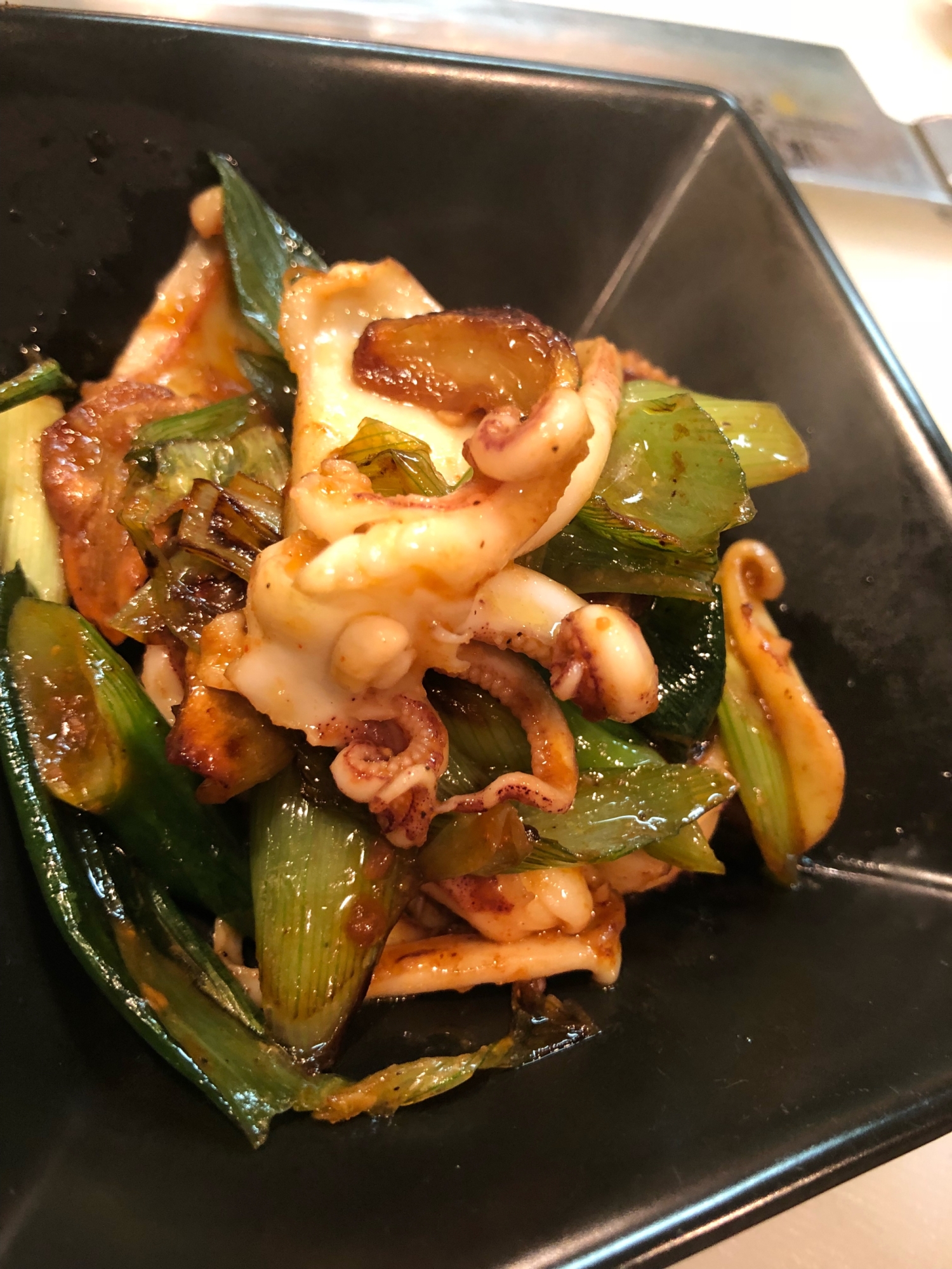 旬の剣先いか下足と葉玉ねぎの辛味噌炒め レシピ 作り方 By あらんさん 楽天レシピ 旬の剣先いか下足と葉玉ねぎの辛味噌炒め レシピ 作り方 By あらんさん 楽天レシピ