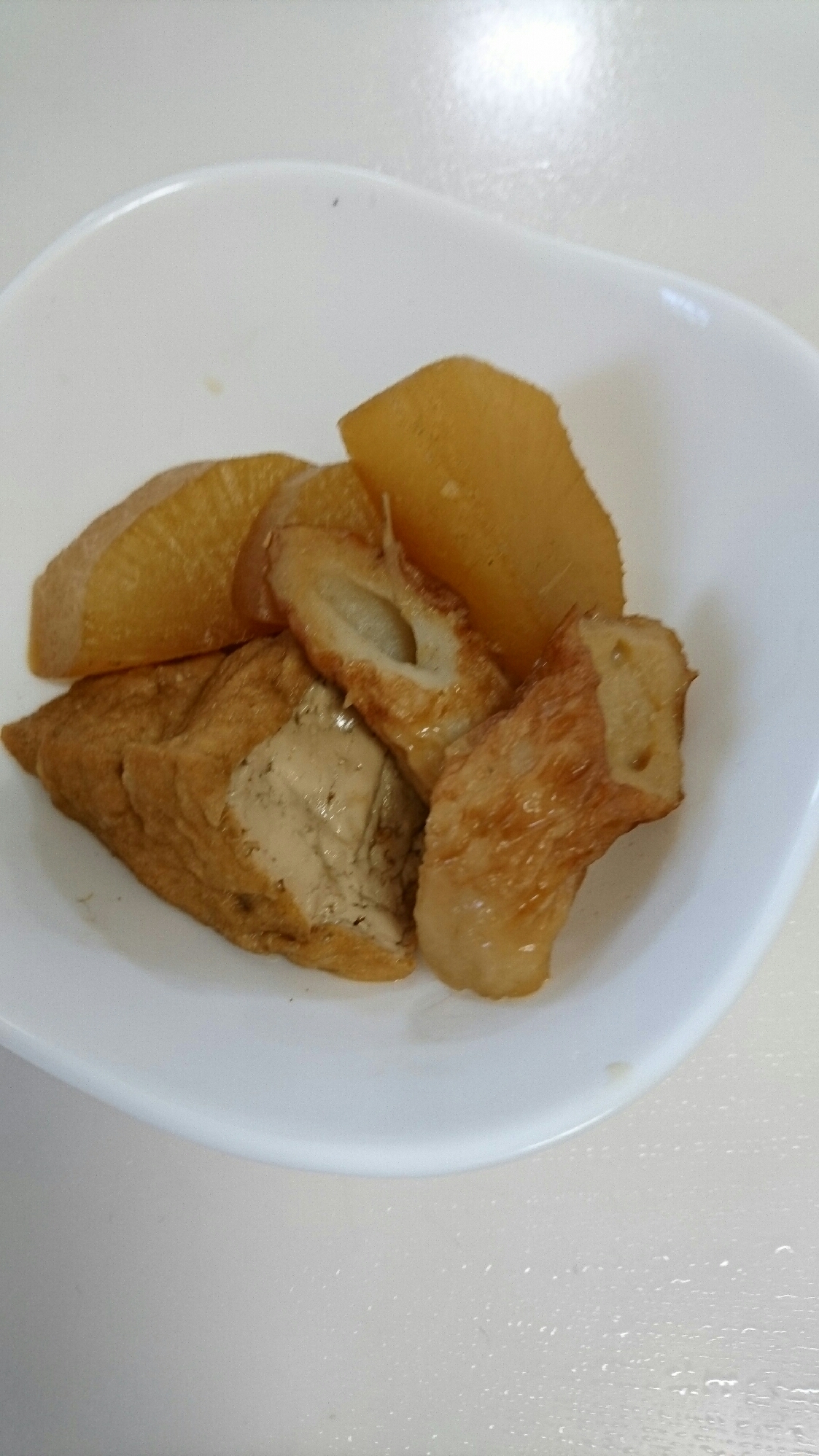 厚揚げ 大根 ちくわ 煮物