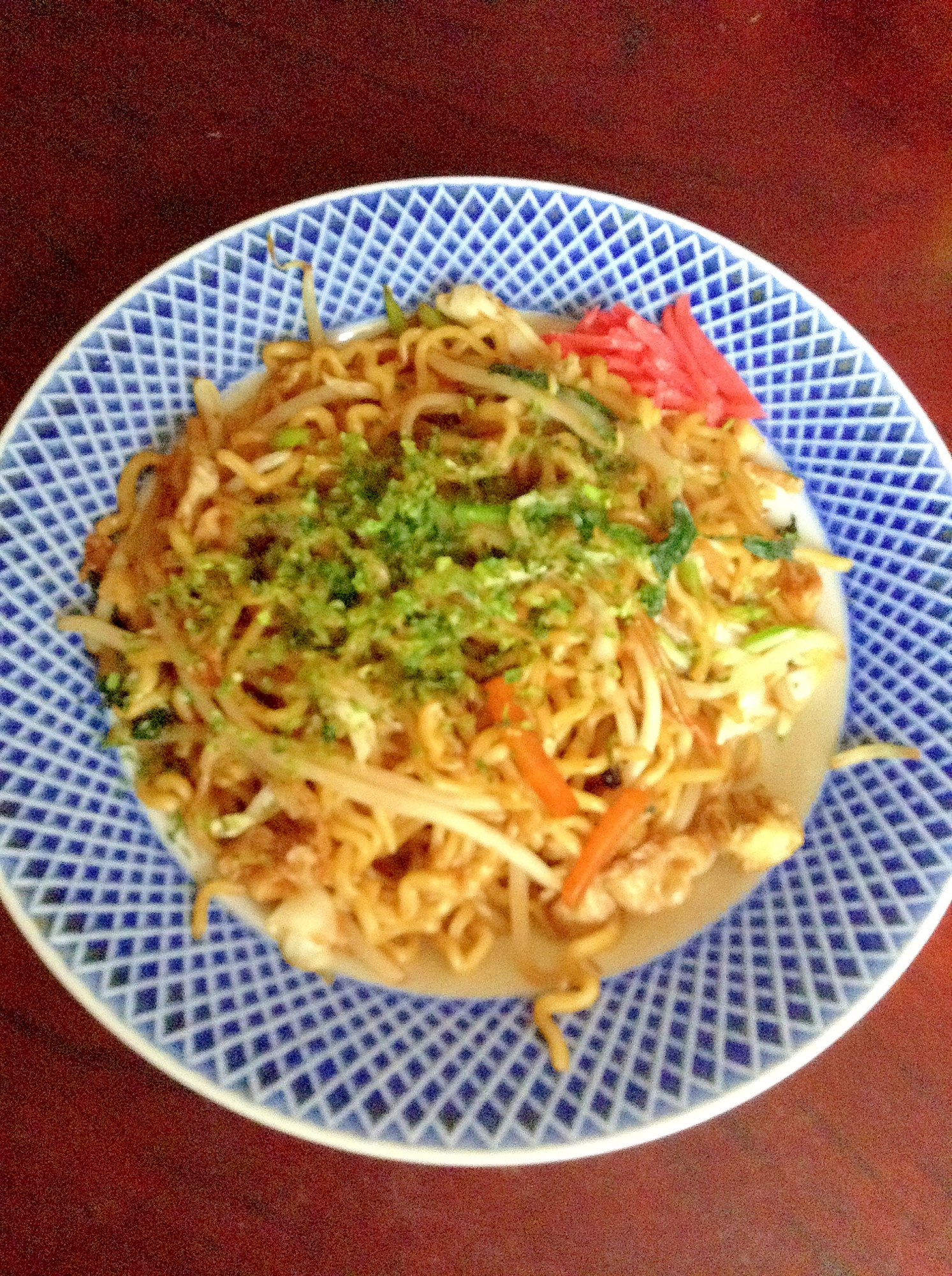 モロヘイヤ入り☆ソース焼きそば【ビタミンたっぷり】