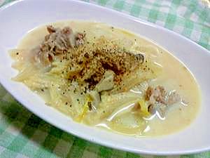 中華風☆白菜のクリームスープ