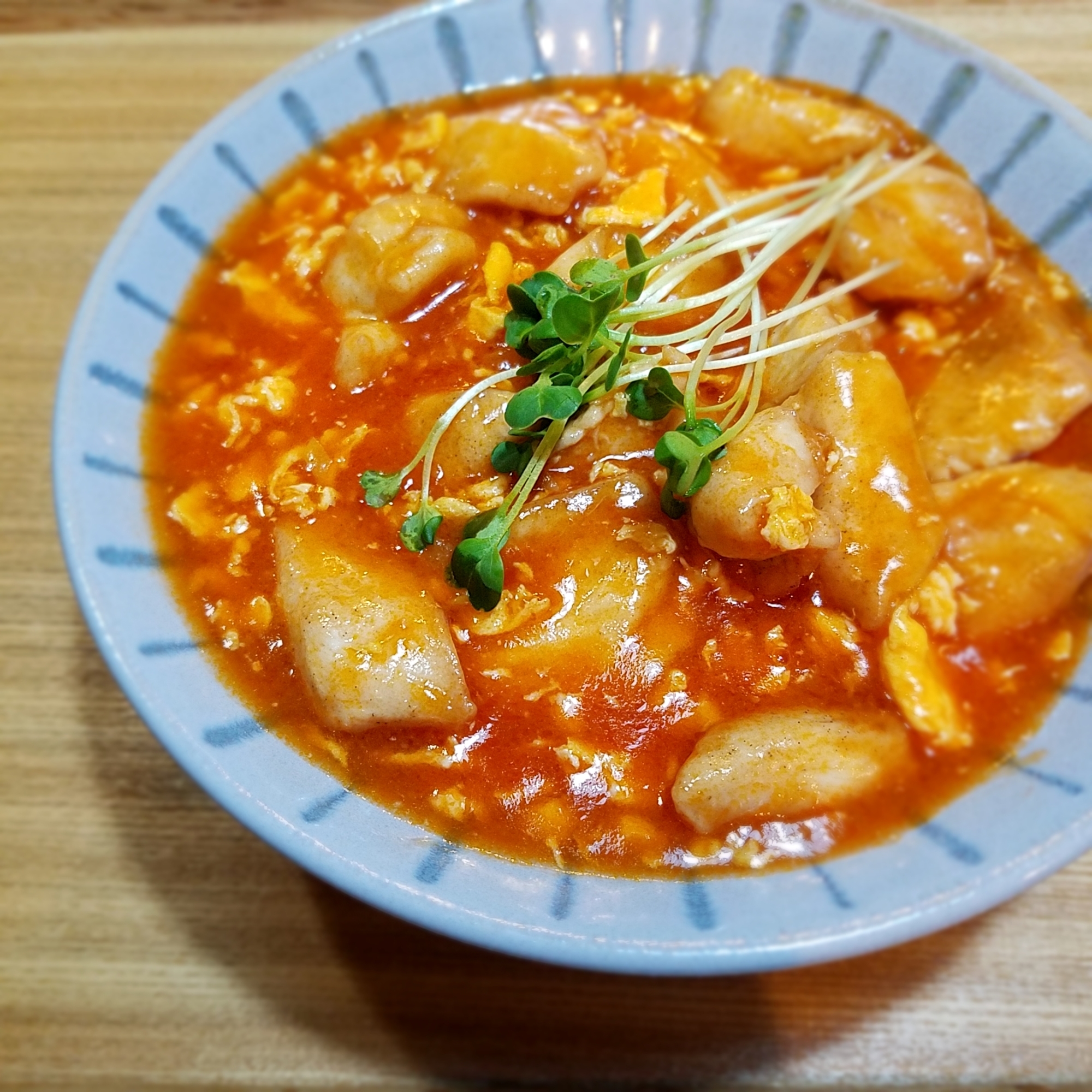 節約レシピ☆鶏ムネチリソース