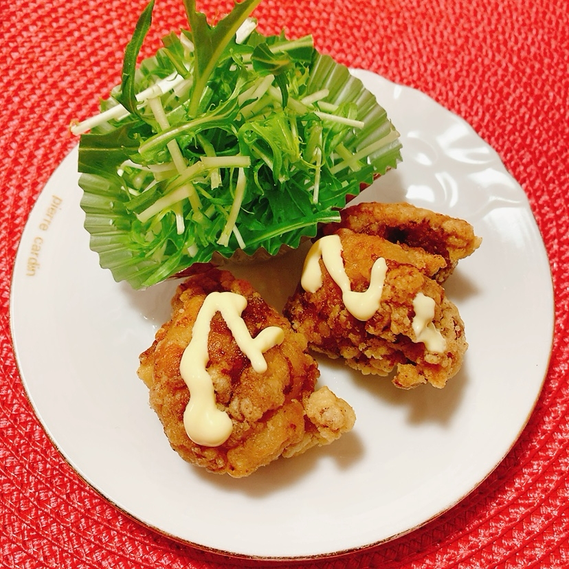 塩麹唐揚げ✧˖°（マヨネーズ）