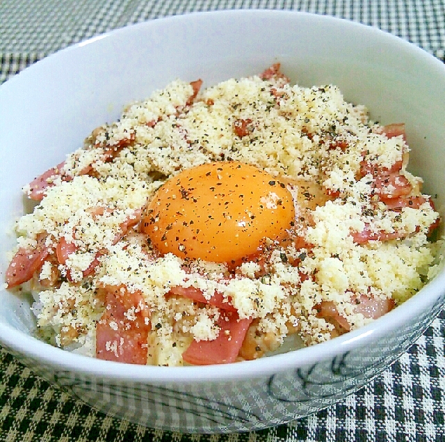 カルボ納豆ご飯