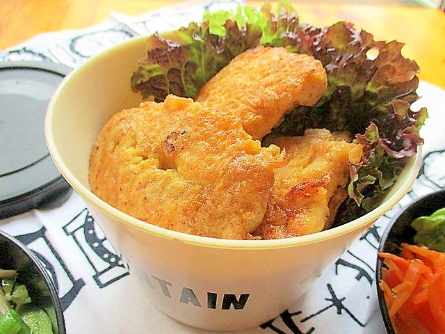 簡単 節約おかず 鶏むね肉のごま味噌ピカタ レシピ 作り方 By はぁぽじ 楽天レシピ